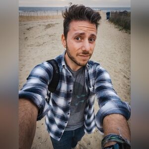 Men's Rusty Lightweight Plaid LS Flannel - S